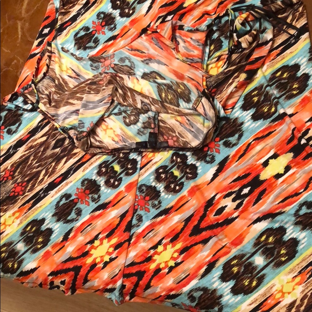 Long maxi dress size large